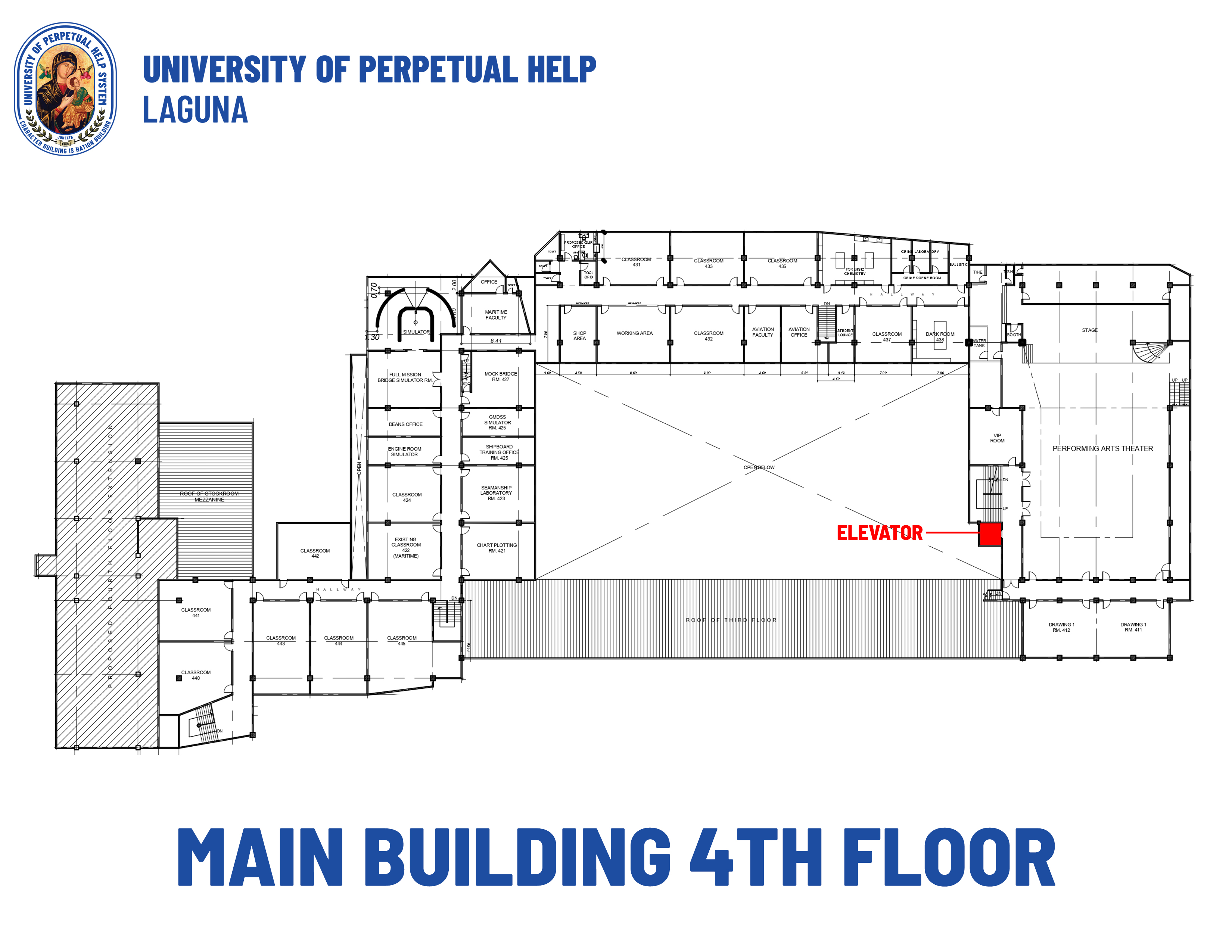 UPHSL Main Building Floor 4