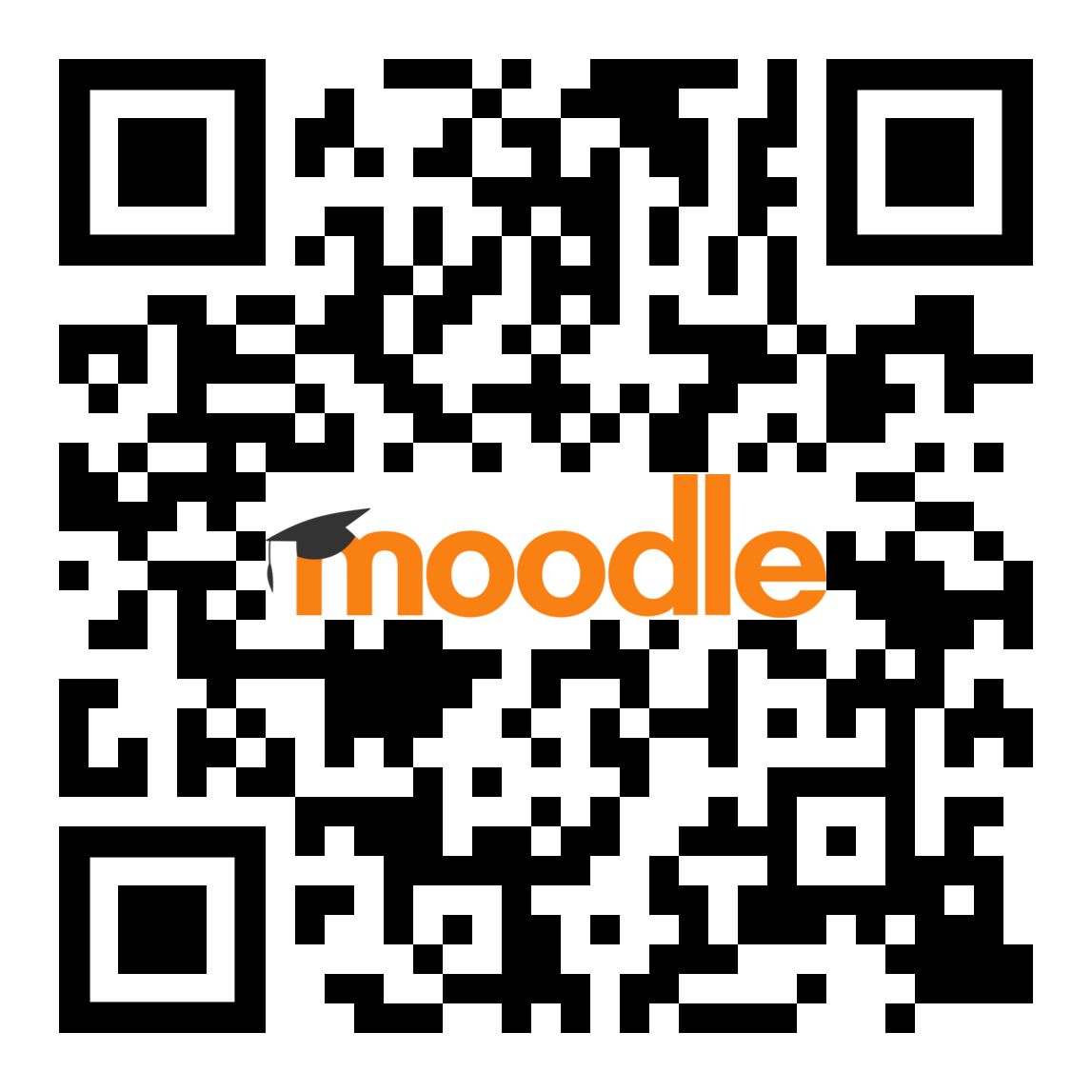 Moodle for College QR Code